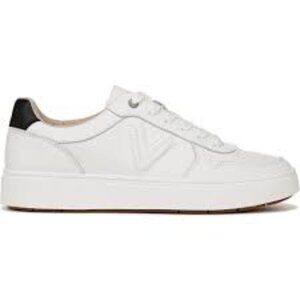 BNIB VIONIC Kimmie Court Women's white leather sneakers size 8 med width